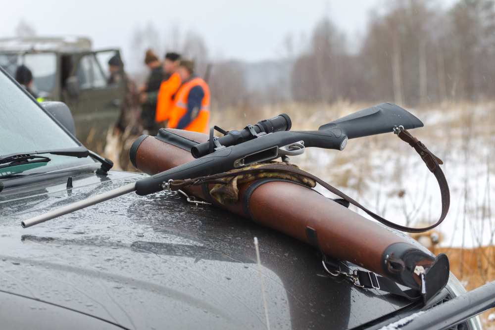 le transport des armes de chasse