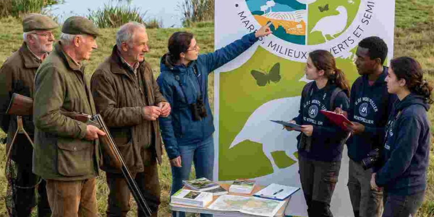 "Aveyron : des lycéens et des chasseurs s'unissent pour créer 2 500 m² de biodiversité"