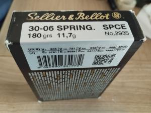 Balles 30-06 sellier bellot