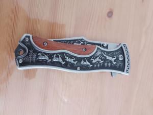 Couteau de chasse pliant aussi pour collection