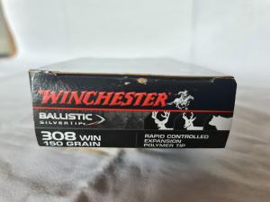 1 boîte 308 Win, winchester Ballistic Silvertip