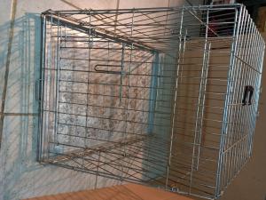 cage de transport de chiens