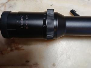 vends lunette SW--Habicht 2,5-10X56 rét.lum.+montage pour SAUER 404