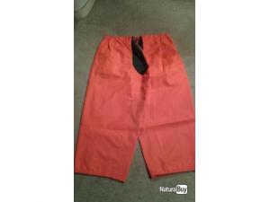 cuissard  neuf orange fluo taille  XL