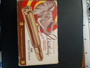 boite 20  balles 460 weatherby