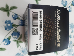50 balles Sellier-Bellot 30-06 FMJ