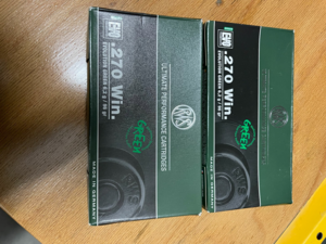 VENDS DIVERS MUNITIONS DE CARABINES