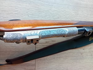 Sauer 90 gravée en 9,3x64