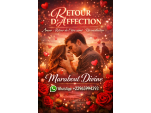 Retour de l'être aimé en 24h Tél +22965994293