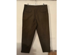 Pantalon en toile enduite huilée