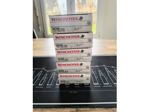 Lot de Winchester .308 Win 147 grains FMJ
