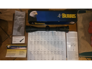 Lunette burris scout 3x-12x-32mm