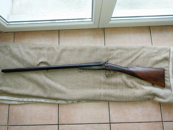 Fusil à chiens calibre 12 65mm catégorie D