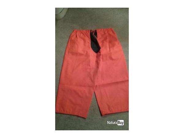 cuissard  neuf orange fluo taille  XL