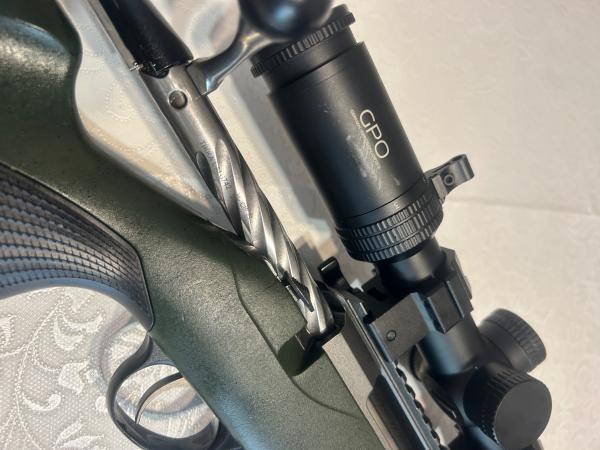 Tikka T3X supervarmint tungstène cerakote