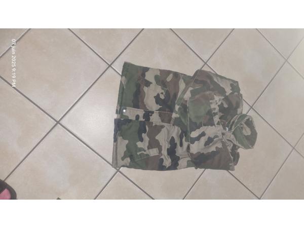 Veste de chasse camouflage