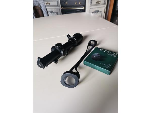 Lunette Swarovski Z8i 0.75-6x20 reticule D-I a rail avec montage Blaser