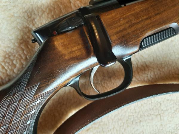 STEYR MANNLICHER 375HH MODELE S avec STETCHER et  LUNETTE  REGLEE