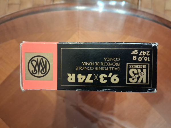 17 RWS KS et TUG en 9,3X74R