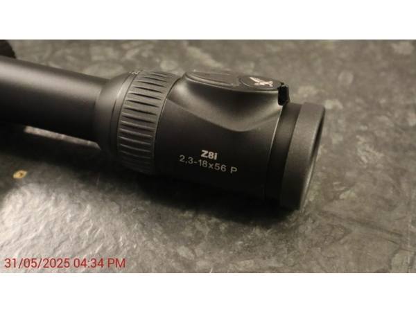 Lunette Swarovski Z8i 2.3 18x56