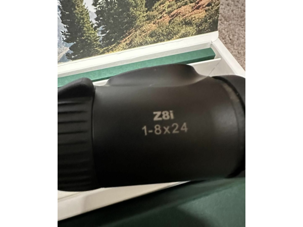 Lunette Swarovski Z8i1-8x24 avec Montage