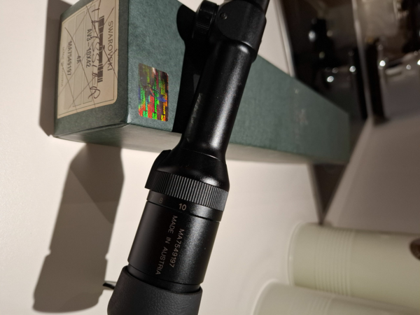 Lunette SWAROVSKI AV 3-10x42 Habicht Ret 4A