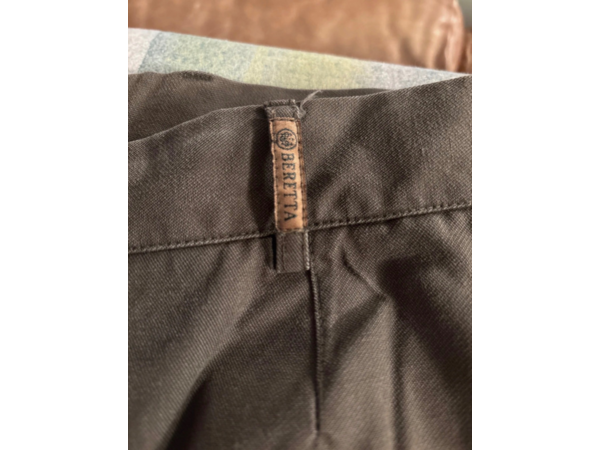 Pantalon en toile enduite huilée