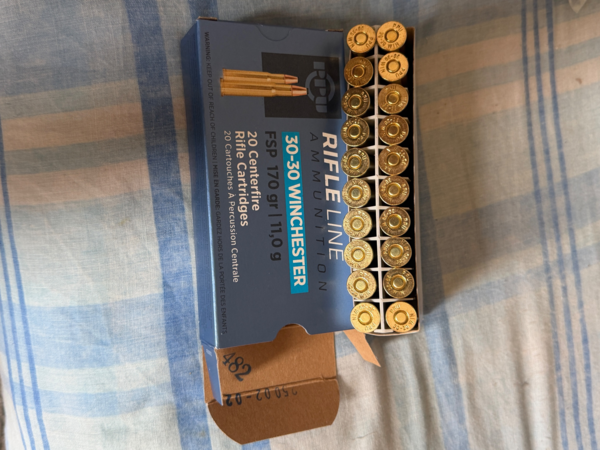 boîte de 20 balle winchester 30/30 neuve