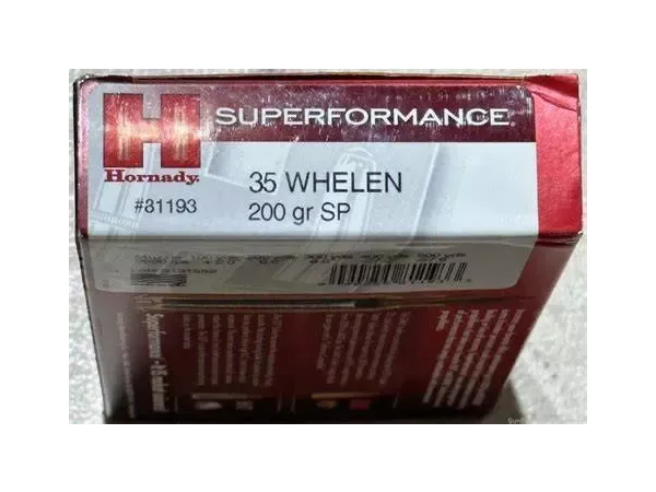 vends balles 35 whelen 200 grains