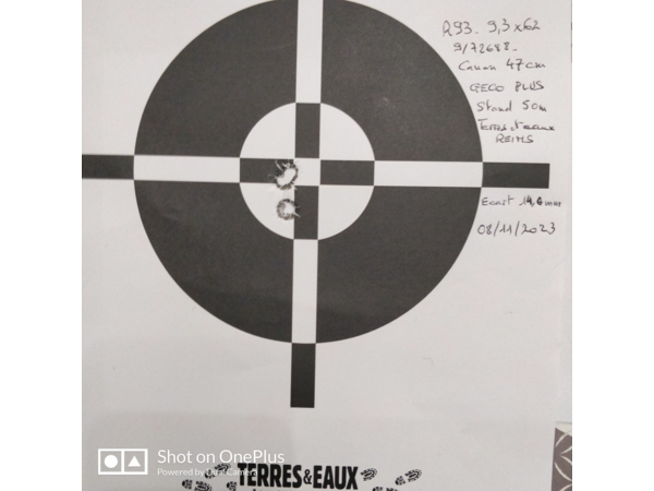 Blaser 93 Offroad 9,3x62 canon 47cm