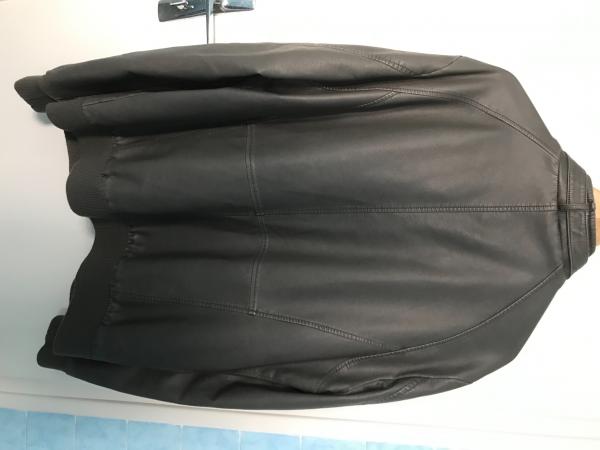 Blouson cuir après chasse