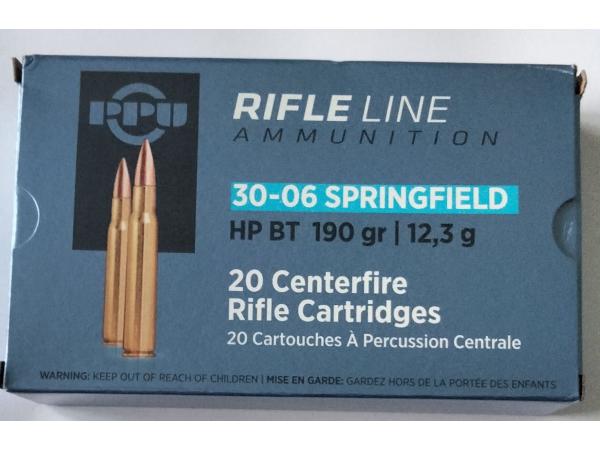 Balles PPU RIFLE LINE calibre 30-06