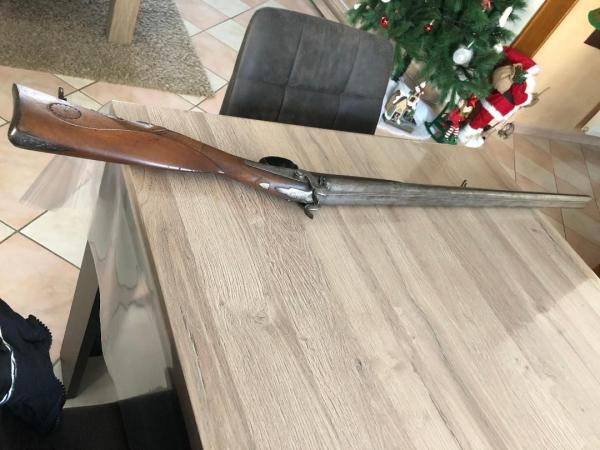 Fusil de chasse ancien