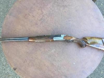 carabine mathelon calibre drilling 9.3x74r longueur de canon 60 cm