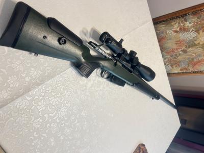 Tikka T3X supervarmint tungstène cerakote