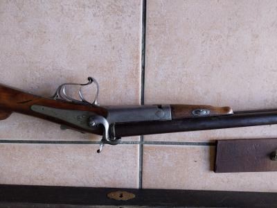 Fusil à broches calibre 16 verney carron avec malette et accessoires  catégorie D