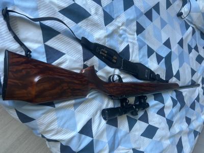Carabine ANTONIO ZOLI 1900 TAIGA 9.3x62 + lunette de battue leupold