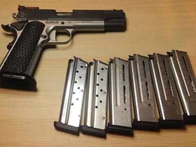 Pistolet Sig Sauer 1911 Max Michel Cal 9x19mm