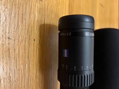 Zeiss conquest 2,5-15x56 a rail plus ASV