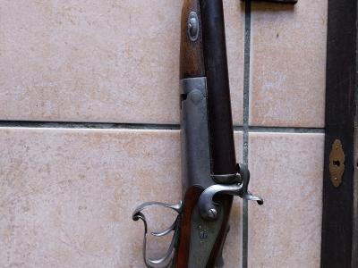 Fusil à broches calibre 16 Rivolier avec malette tte et accessoires  catégorie D
