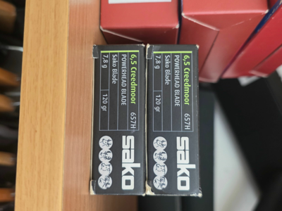 Balle 6,5 creedmoor