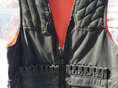 GILET DE CHASSE REVERSIBLE MARQUE PERCUSSION