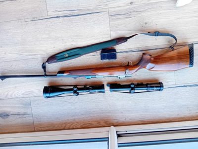 Sauer 90 gravée en 9,3x64