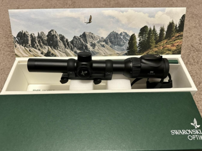 Lunette Swarovski Z8i1-8x24 avec Montage