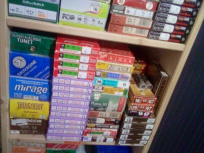 gros lot de + de 20.000 cartouches cal 16 - 20 et 12