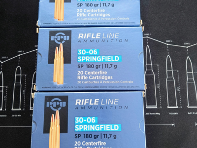 Lot de PPU .30-06 SP 180gr/11,7g