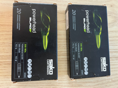 Sako powerhead blade 308w 162gr