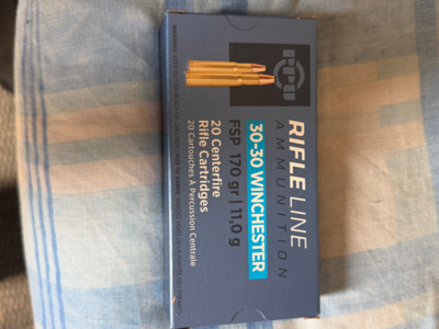 boîte de 20 balle winchester 30/30 neuve