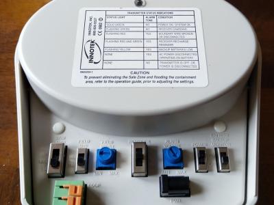 Cloture anti fugue , enterrée, marque INNOTEK