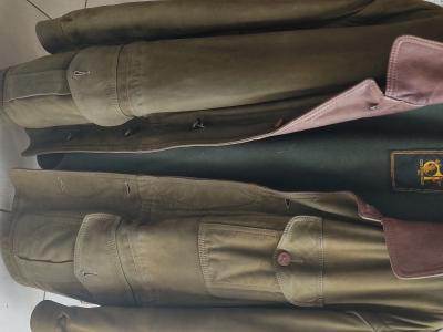 Veste de chasse en cuir